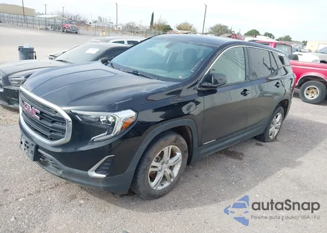 2019 GMC Terrain Sle из США, поврежденный, VIN 3GKALMEV3KL148127